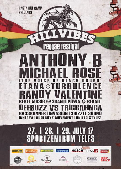 Hill Vibes Reggae Festival 2017