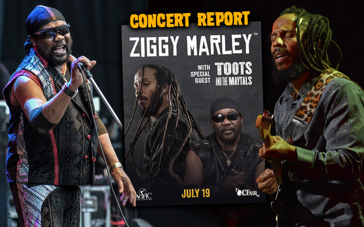 Concert Report: Ziggy Marley and Toots & The Maytals in Costa Mesa, CA 2019