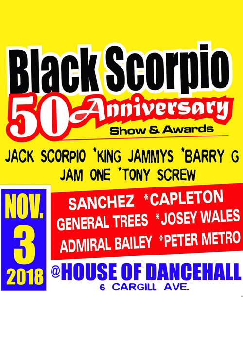 Black Scorpio 50th Anniversary