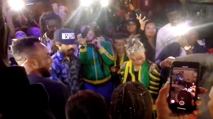 Cham, Kabaka Pyramid & Damian Marley deejay in the crowd @ Welcome To Jamrock Cruise 2018 [12/5/2018]