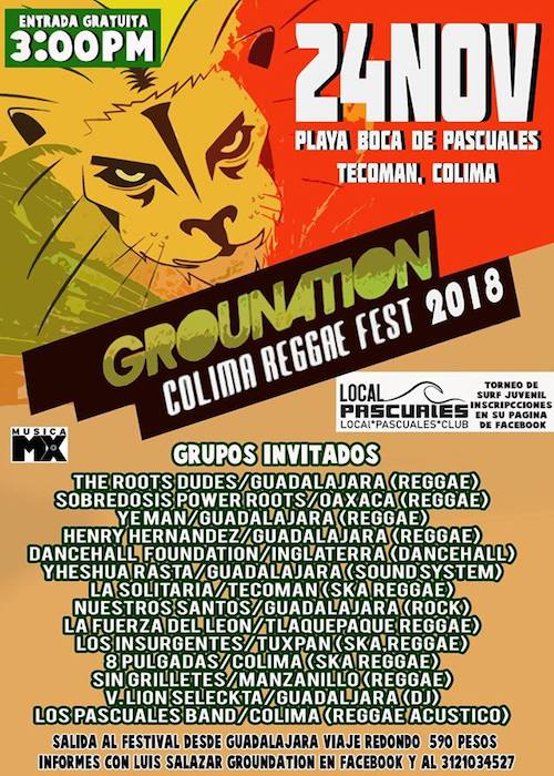 Colima Reggae Fest 2018