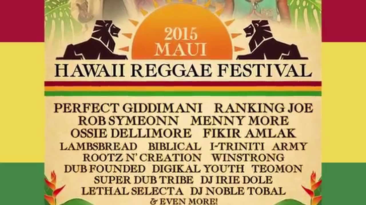 Hawaii Reggae Festival 2015 (Trailer) [4/29/2015]